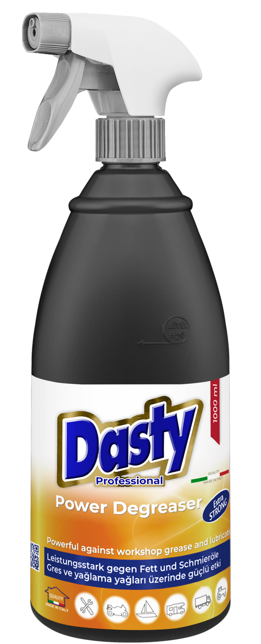 12x 1000 ml Dasty Professional Fettlöser Degreaser schwarz